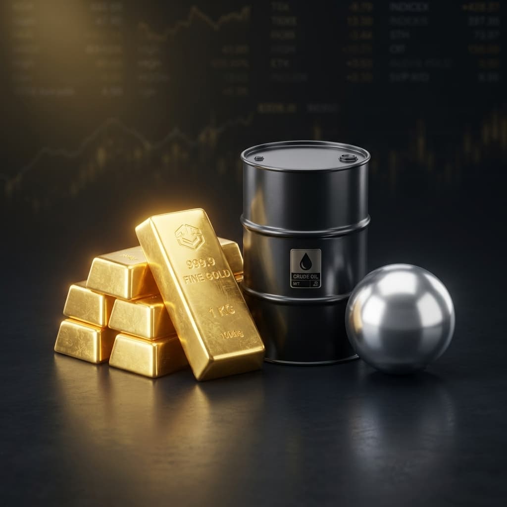 Diversify with Commodities & Metals